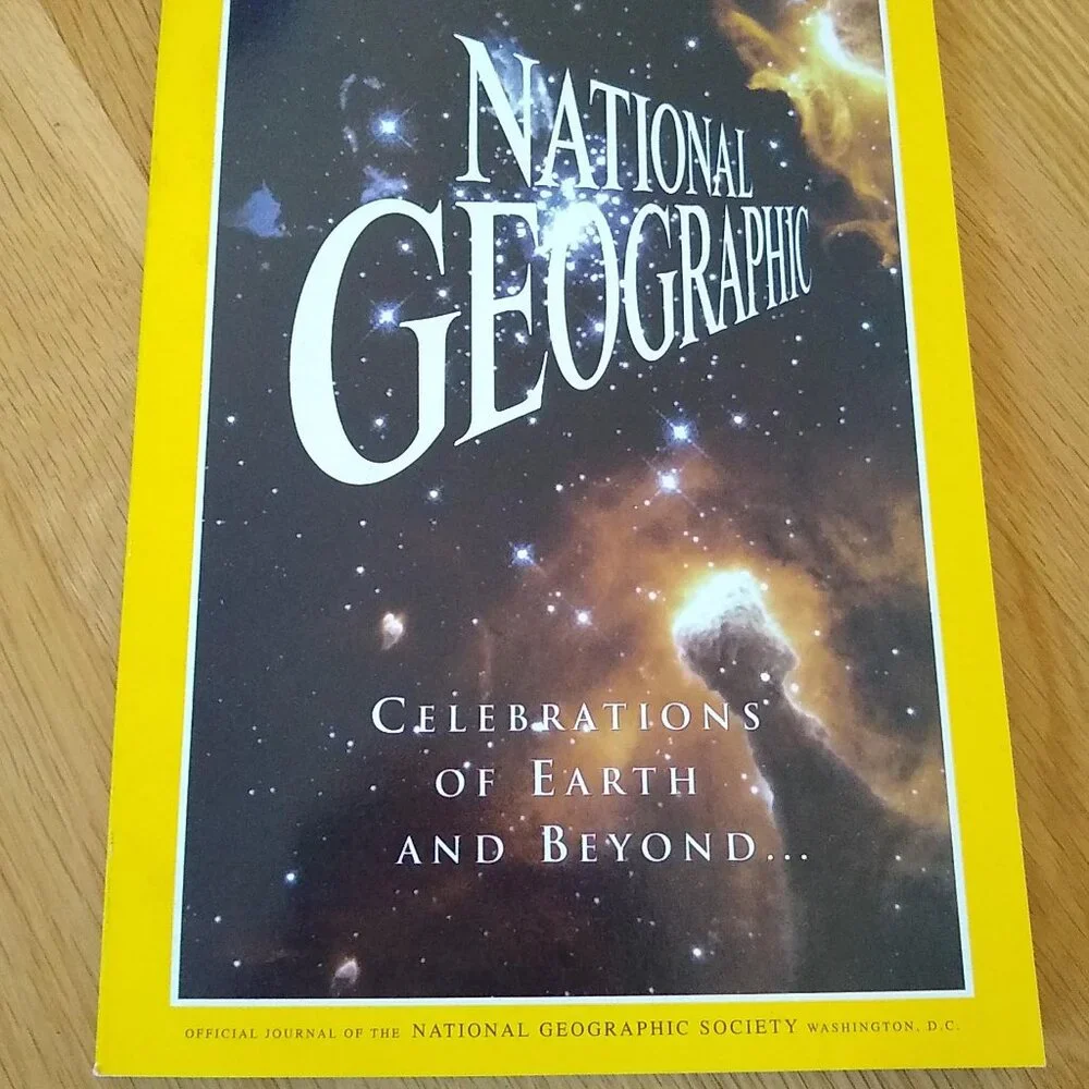 National Geographic Magazine 1991, 1999, 2000, 2002, 2005 x 5